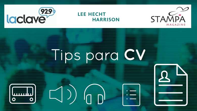 Parte 2: Stampa Magazine & LHH en Radio La Clave- Tips para un CV